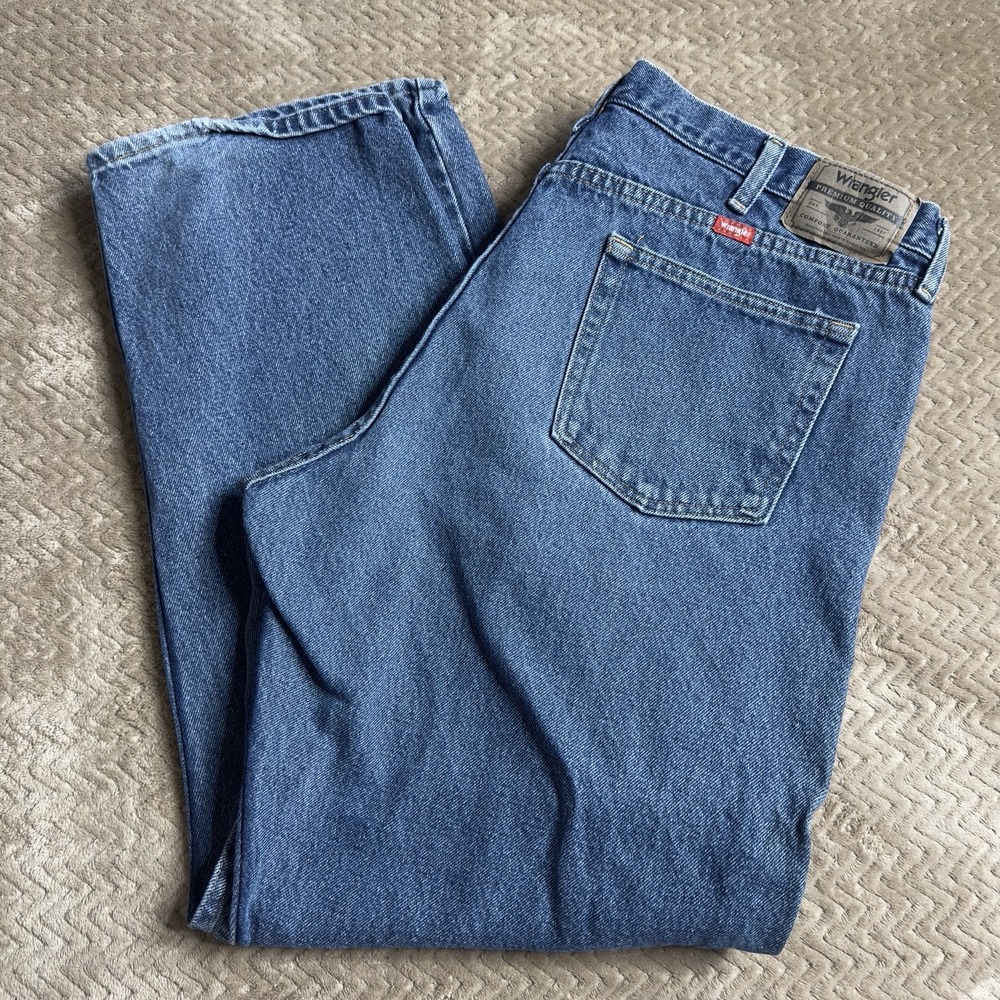 Men's Wrangler 97601DR Relaxed Fit Straight Leg Jeans 40x32